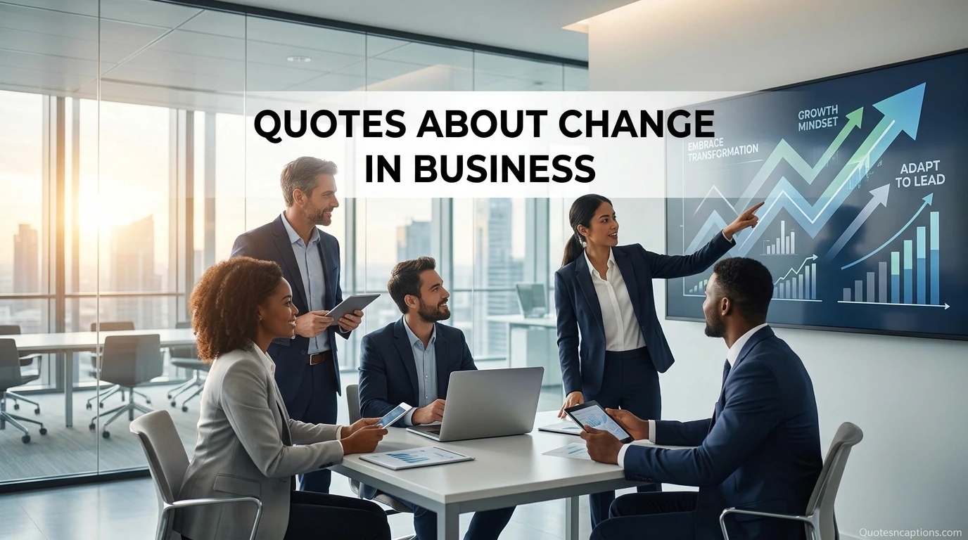 Quotes About Change In Business