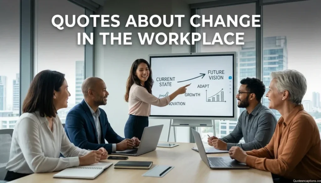 Quotes About Change In The Workplace