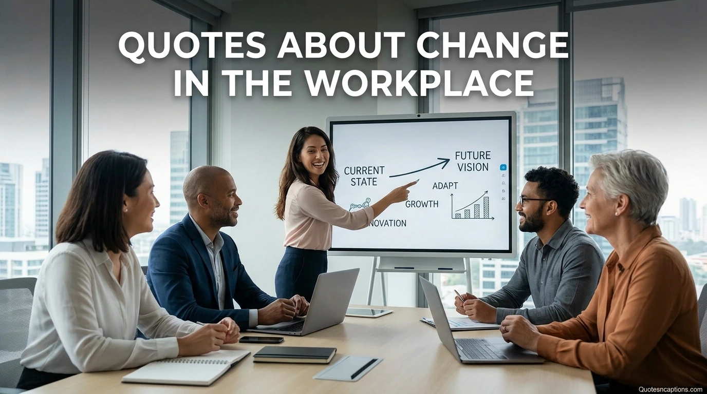 Quotes About Change In The Workplace