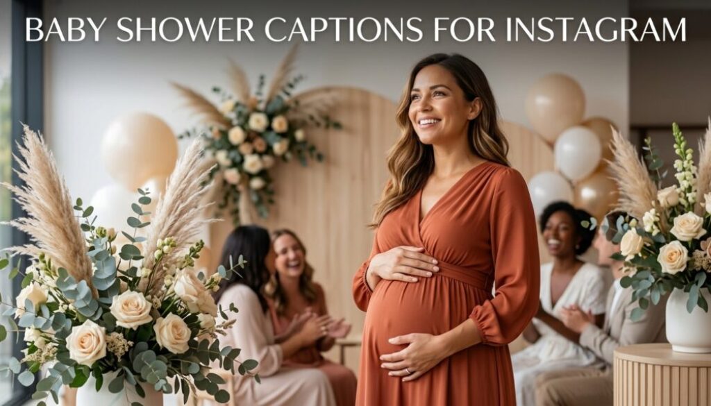 Baby Shower Captions For Instagram