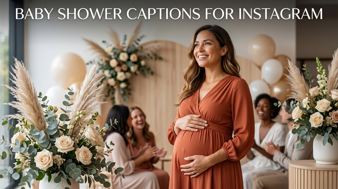 Baby Shower Captions For Instagram