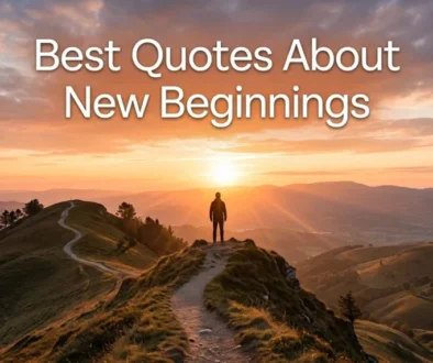 Best Quotes About New Beginnings