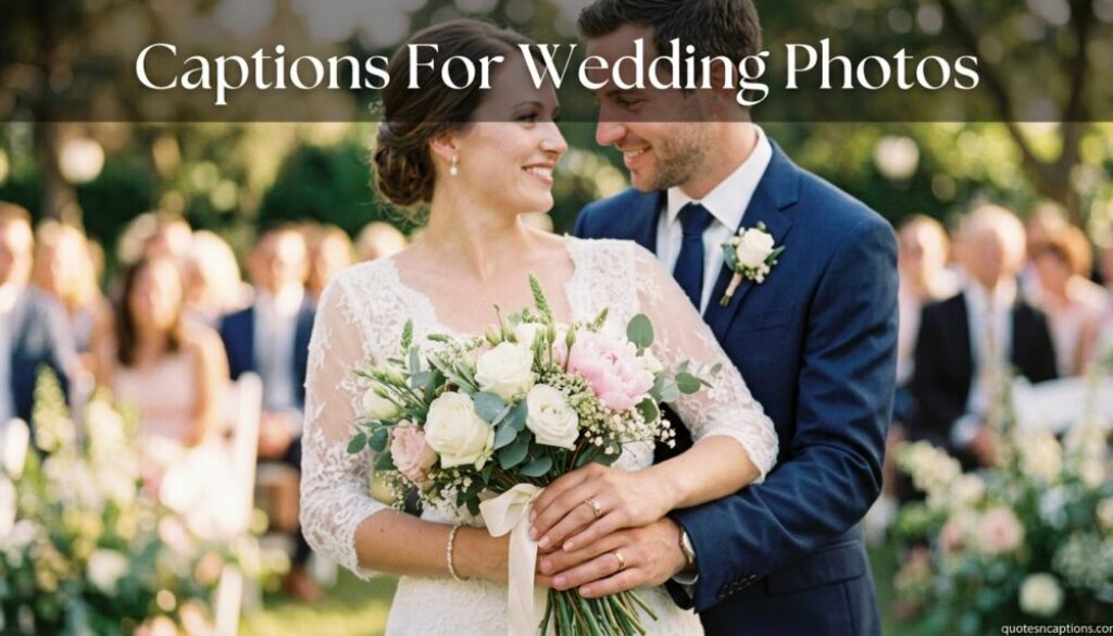 Captions For Wedding Photos