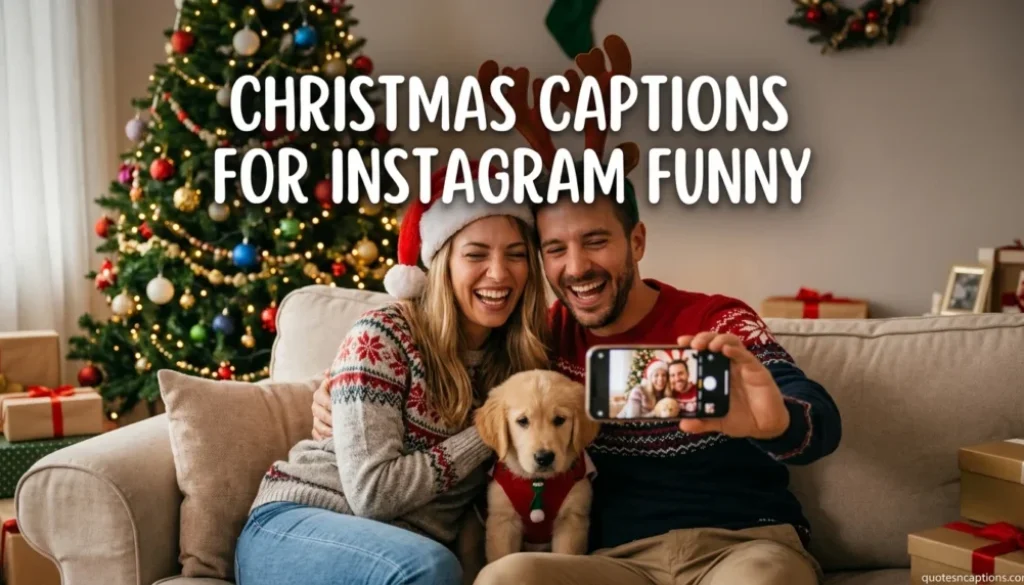 Christmas Captions For Instagram Funny