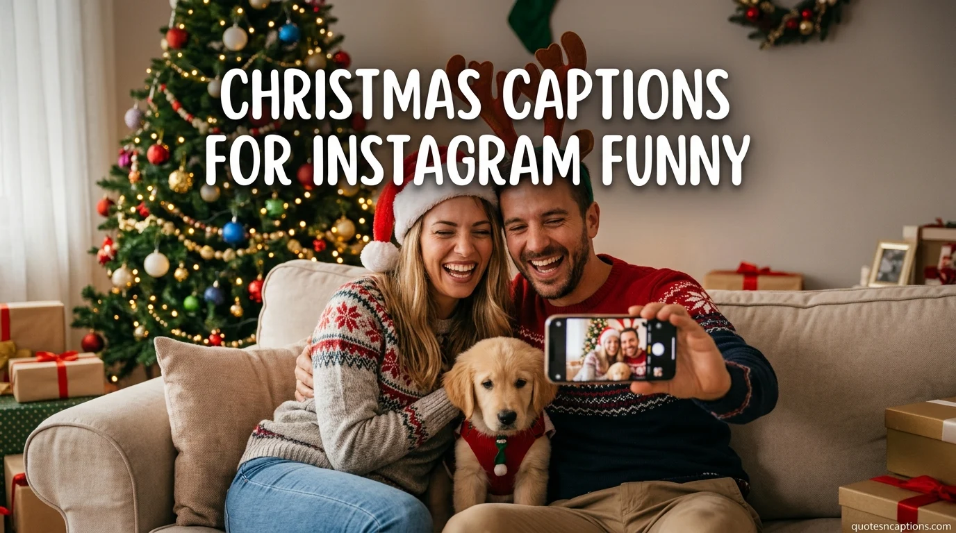 Christmas Captions For Instagram Funny