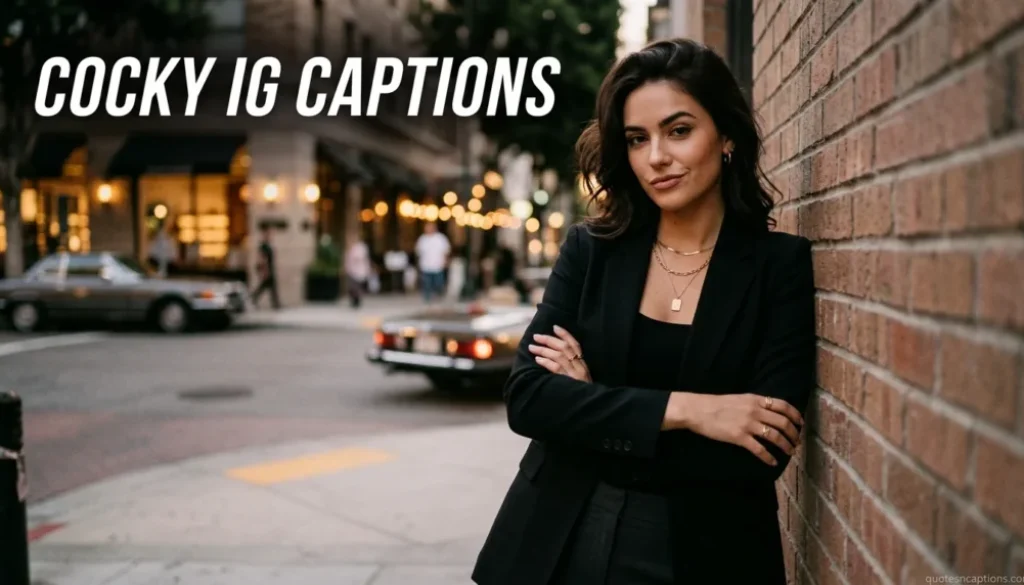 Cocky IG Captions