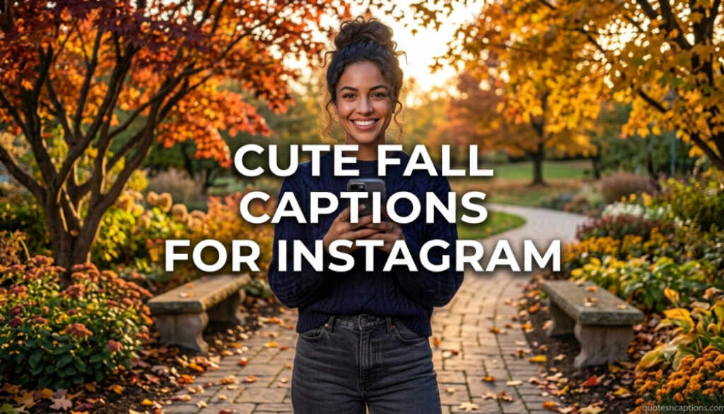 Cute Fall Captions For Instagram