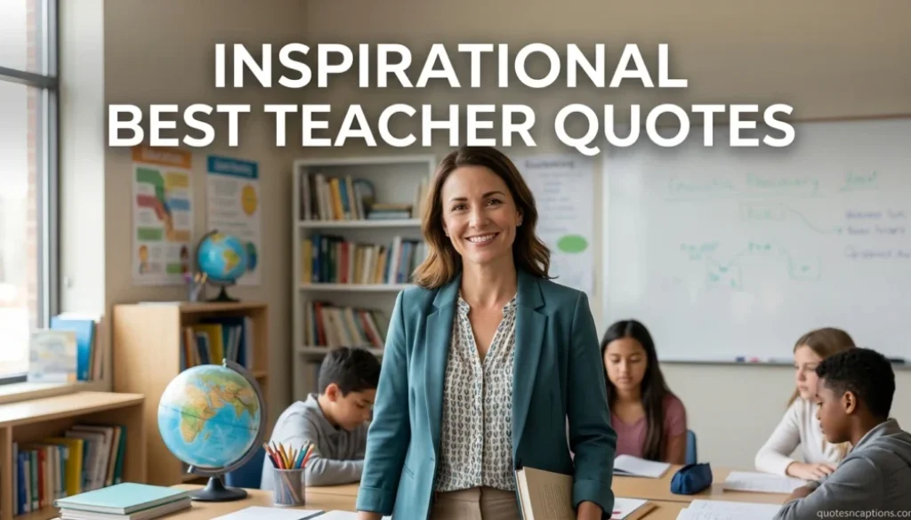 Inspirational Best Teacher Quotes