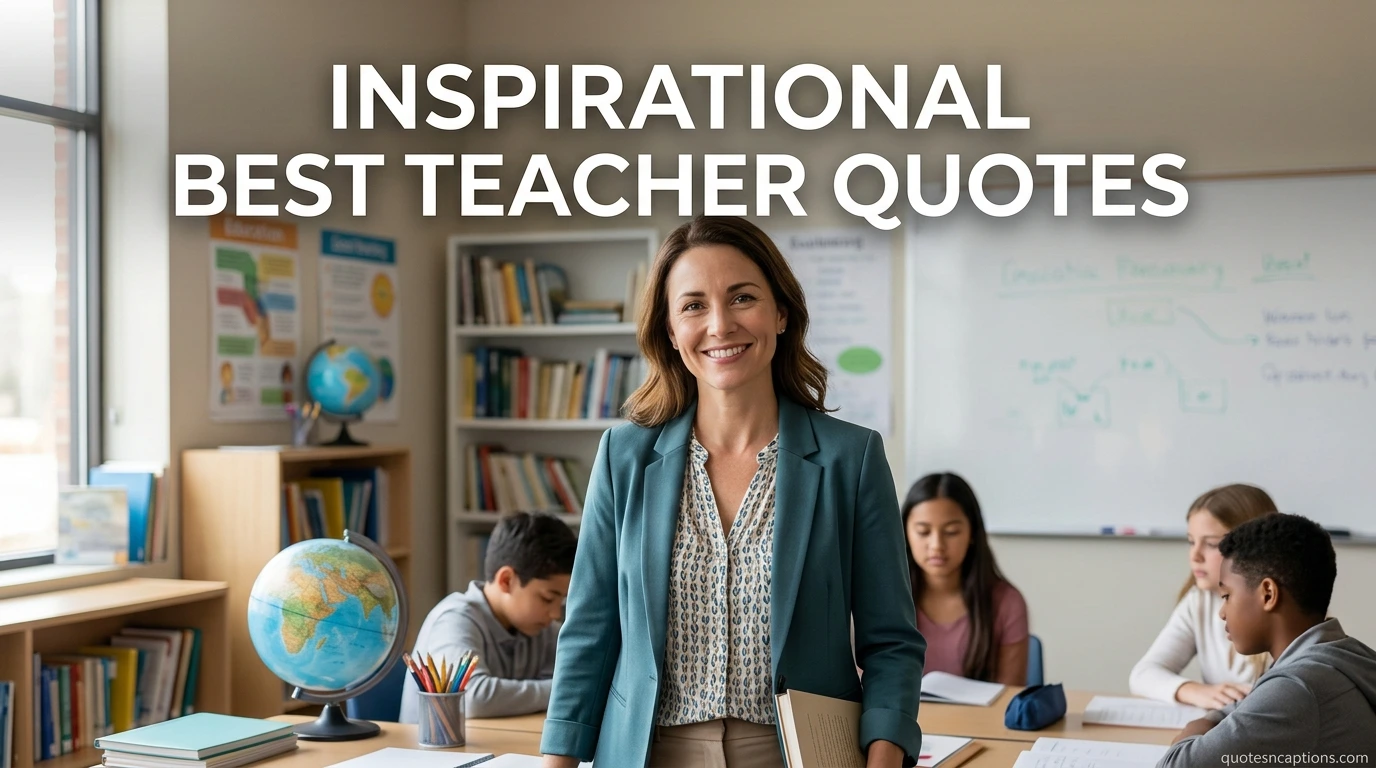 Inspirational Best Teacher Quotes