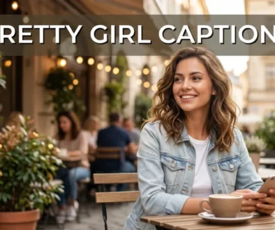 Pretty Girl Captions