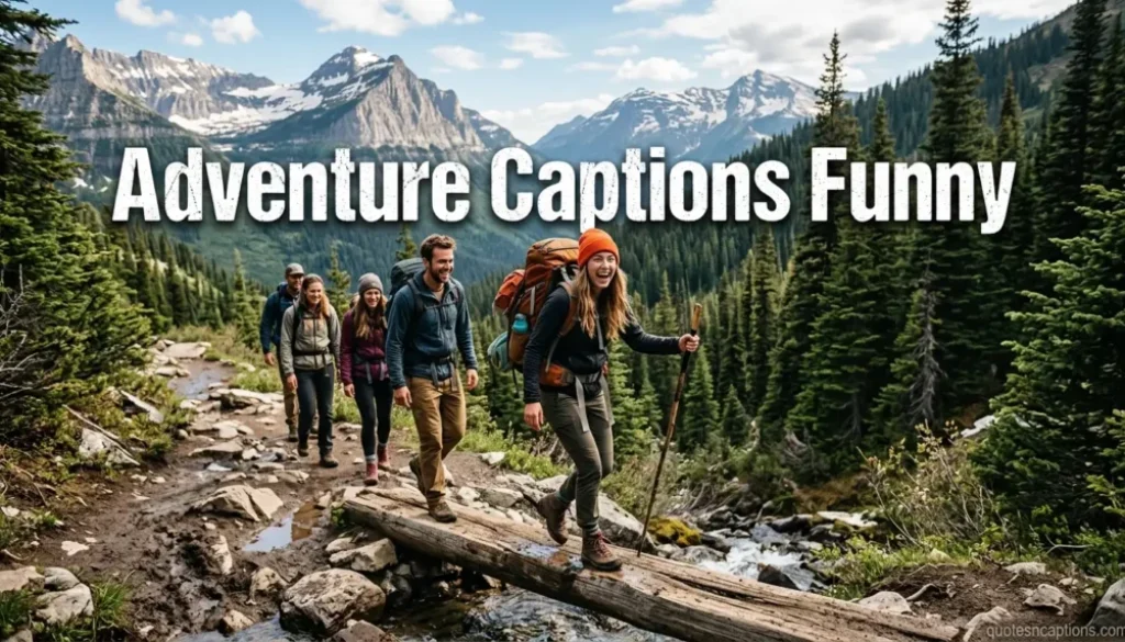 Adventure Captions Funny