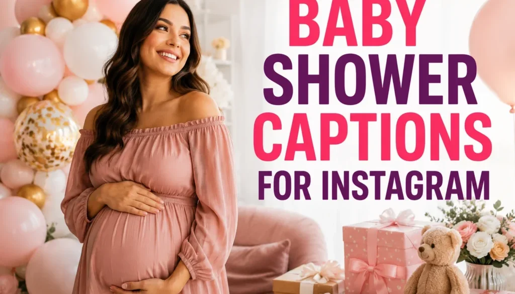 Baby Shower Captions For Instagram