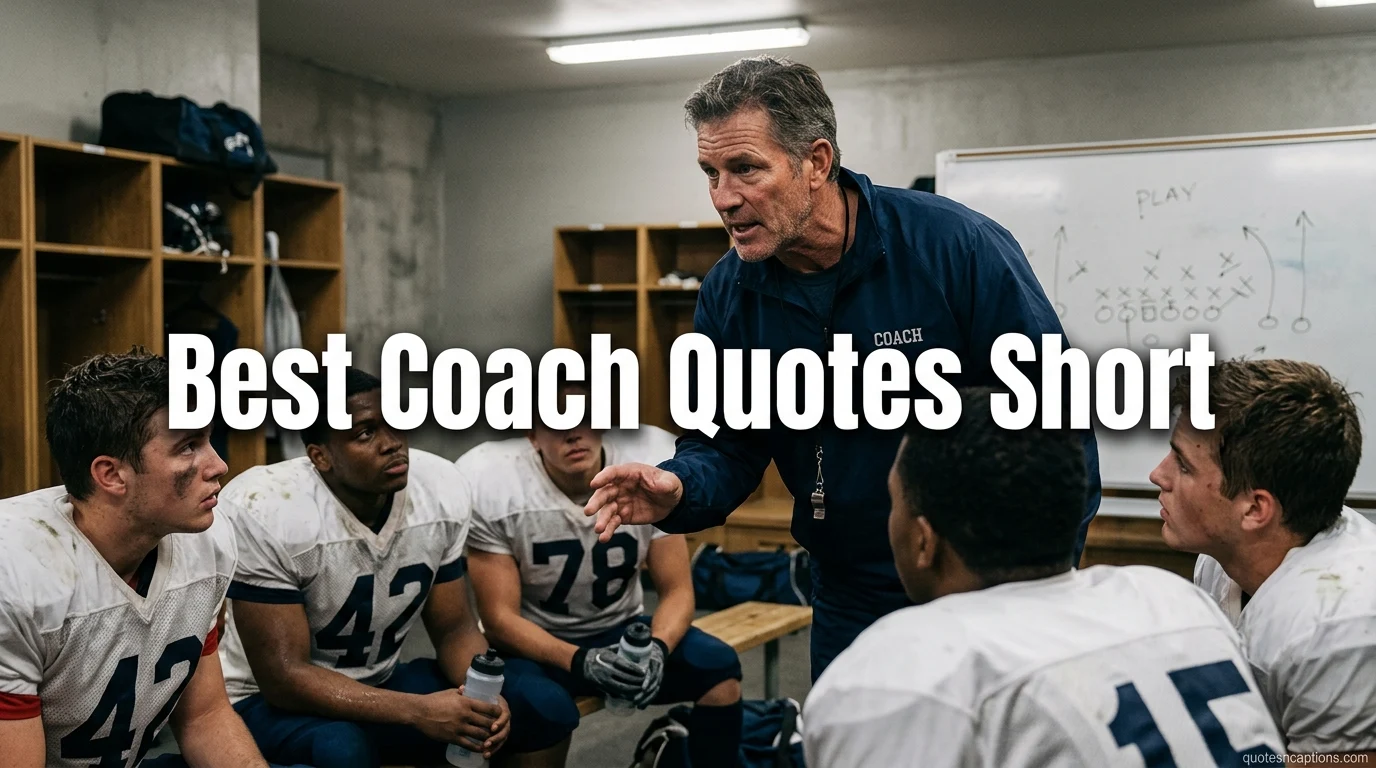 Best Coach Quotes Short