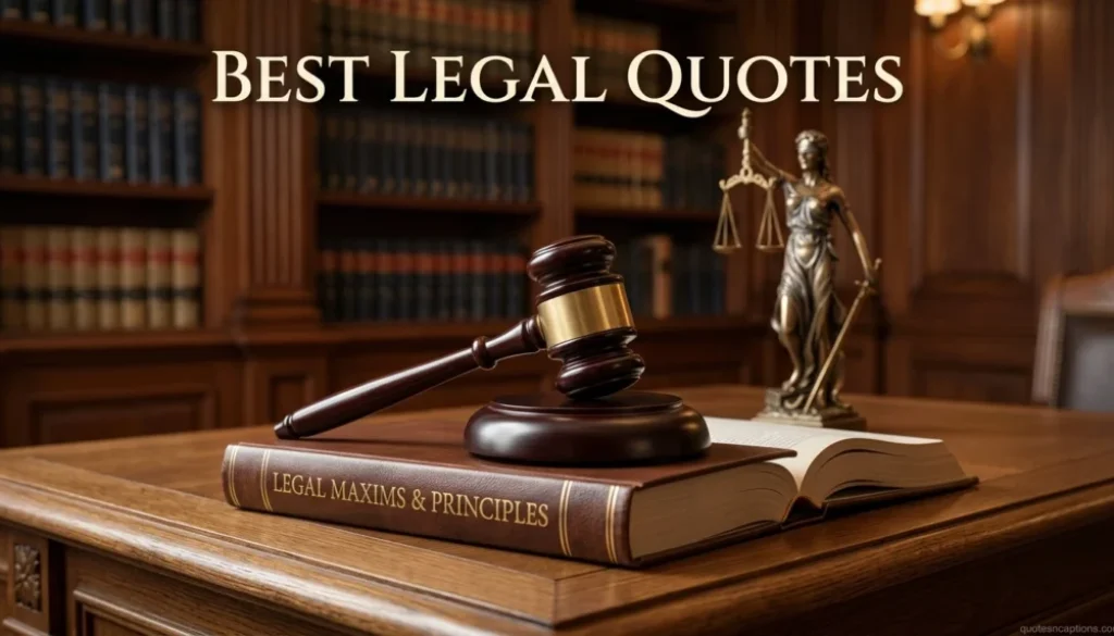 Best Legal Quotes