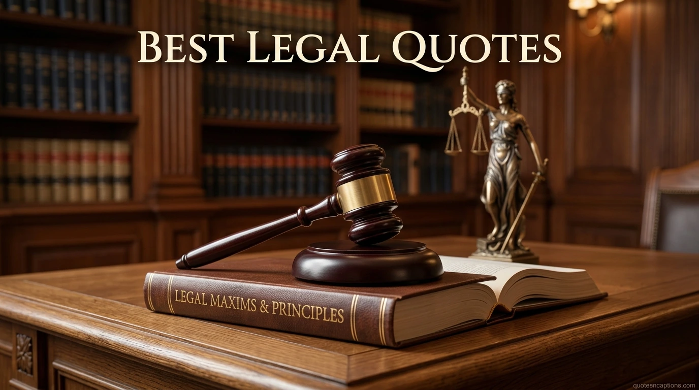 Best Legal Quotes