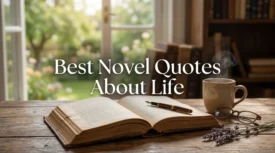 Best Novel Quotes About Life
