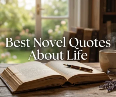 Best Novel Quotes About Life