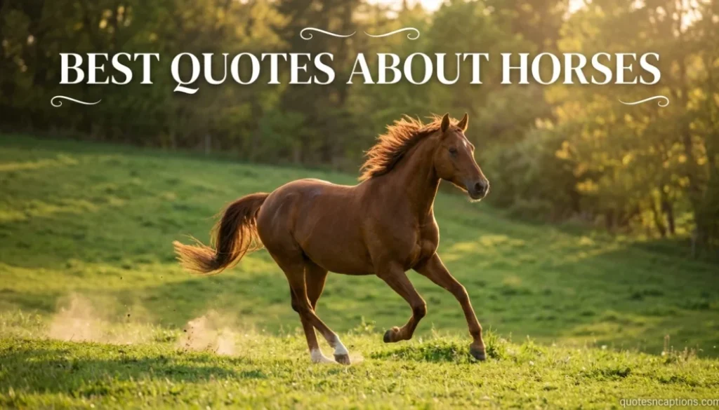 Best Quotes About Horses