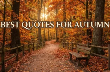 Best Quotes For Autumn
