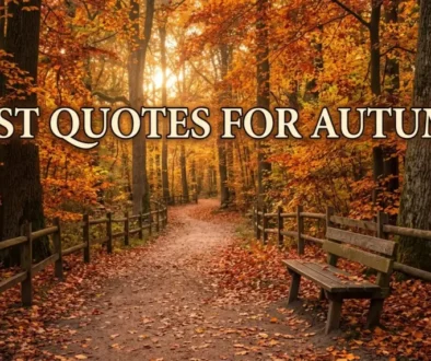 Best Quotes For Autumn