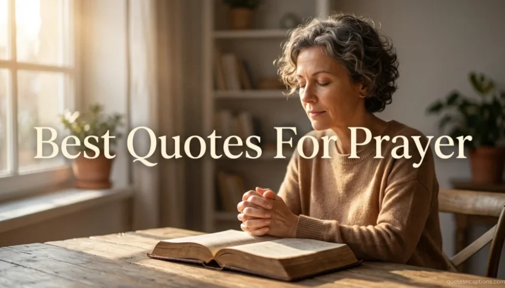 Best Quotes For Prayer