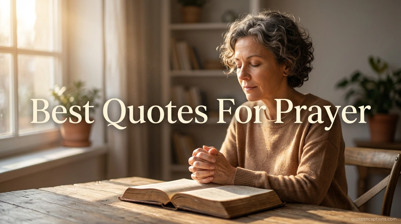 Best Quotes For Prayer