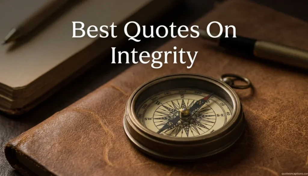 Best Quotes On Integrity
