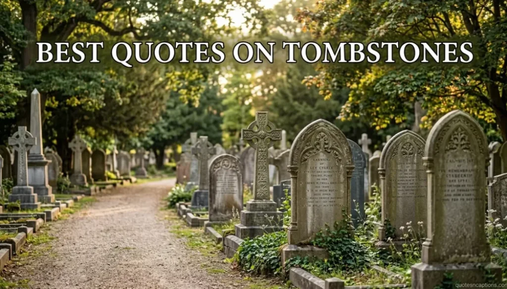 Best Quotes On Tombstones