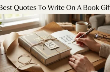 Best Quotes To Write On A Book Gift