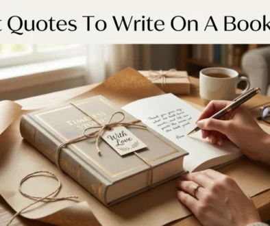 Best Quotes To Write On A Book Gift