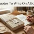 Best Quotes To Write On A Book Gift