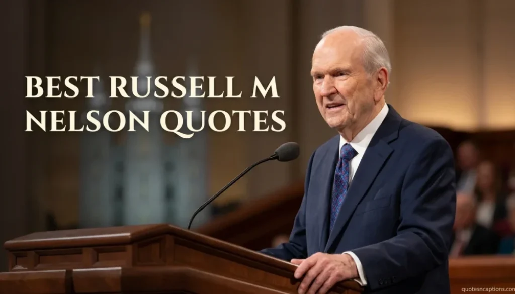 Best Russell M Nelson Quotes