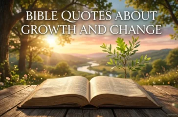 Bible Quotes About Growth And Change