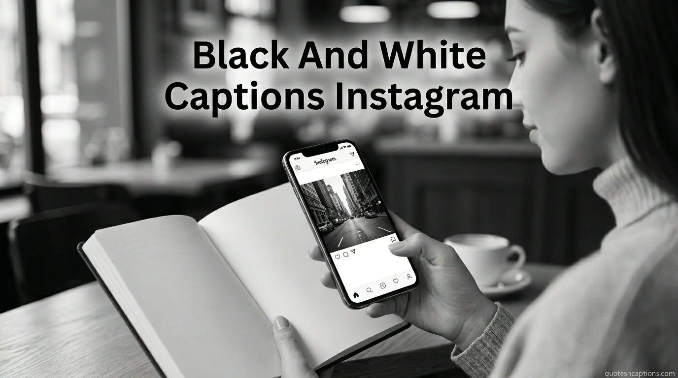 Black And White Captions Instagram