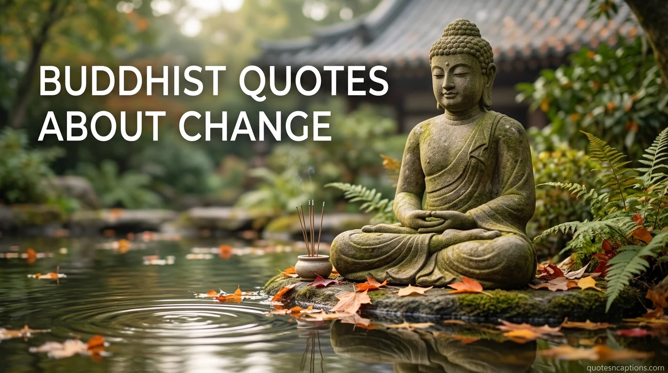 Buddhist Quotes About Change