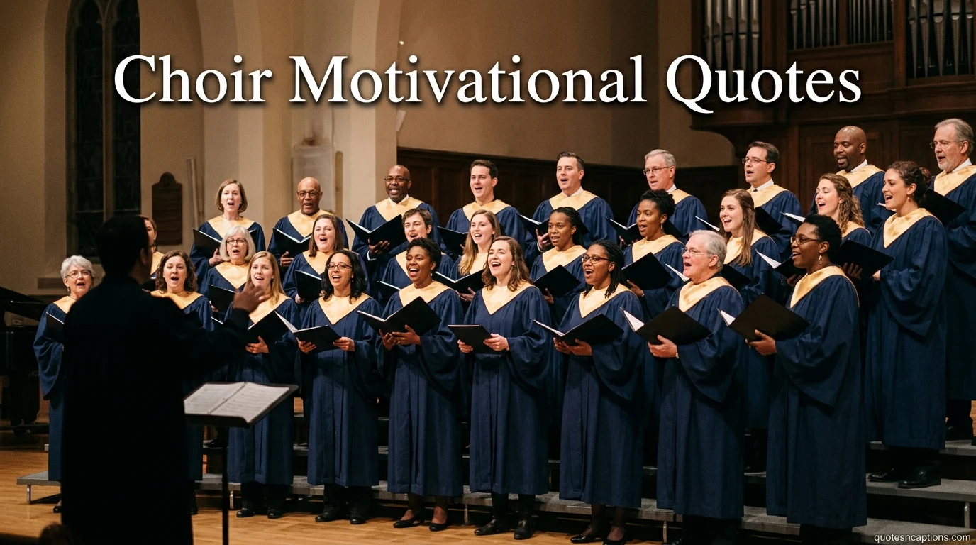 Choir Motivational Quotes