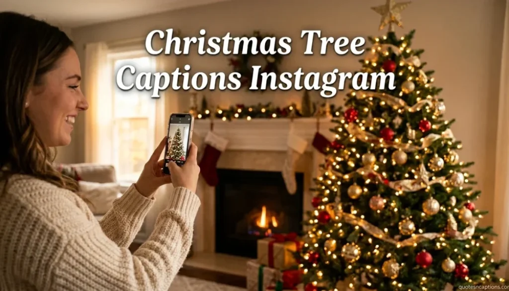 Christmas Tree Captions Instagram