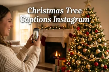 Christmas Tree Captions Instagram