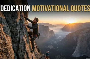 Dedication Motivational Quotes