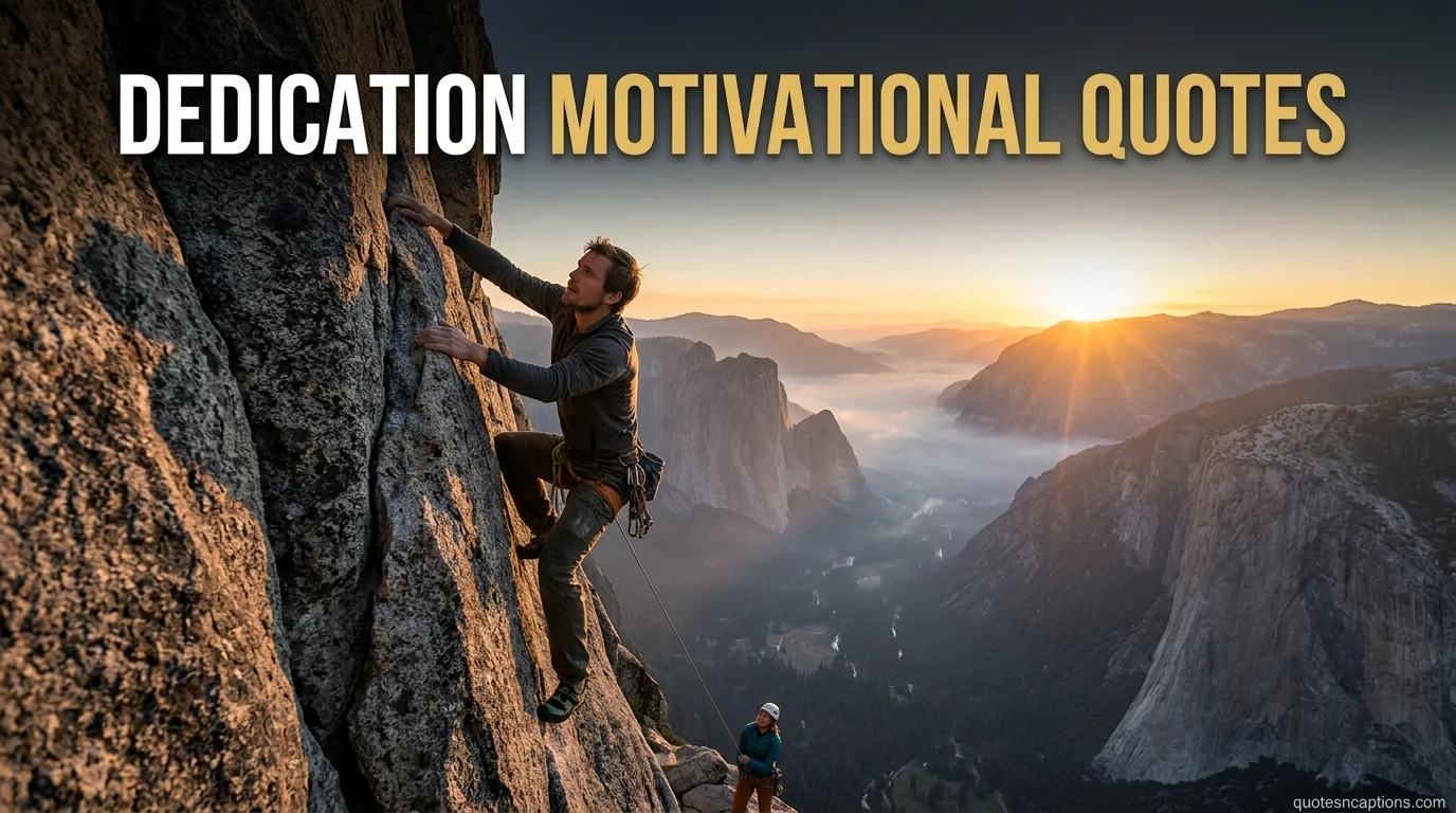 Dedication Motivational Quotes