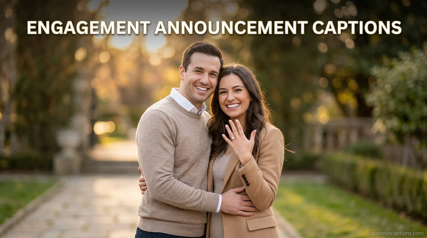 Captions For Engagement Post