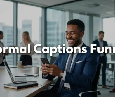 Formal Captions Funny