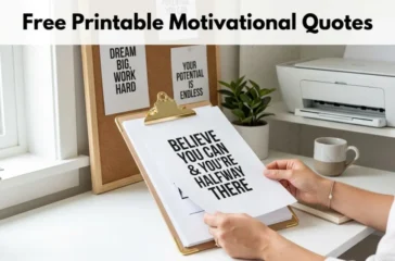 Free Printable Motivational Quotes