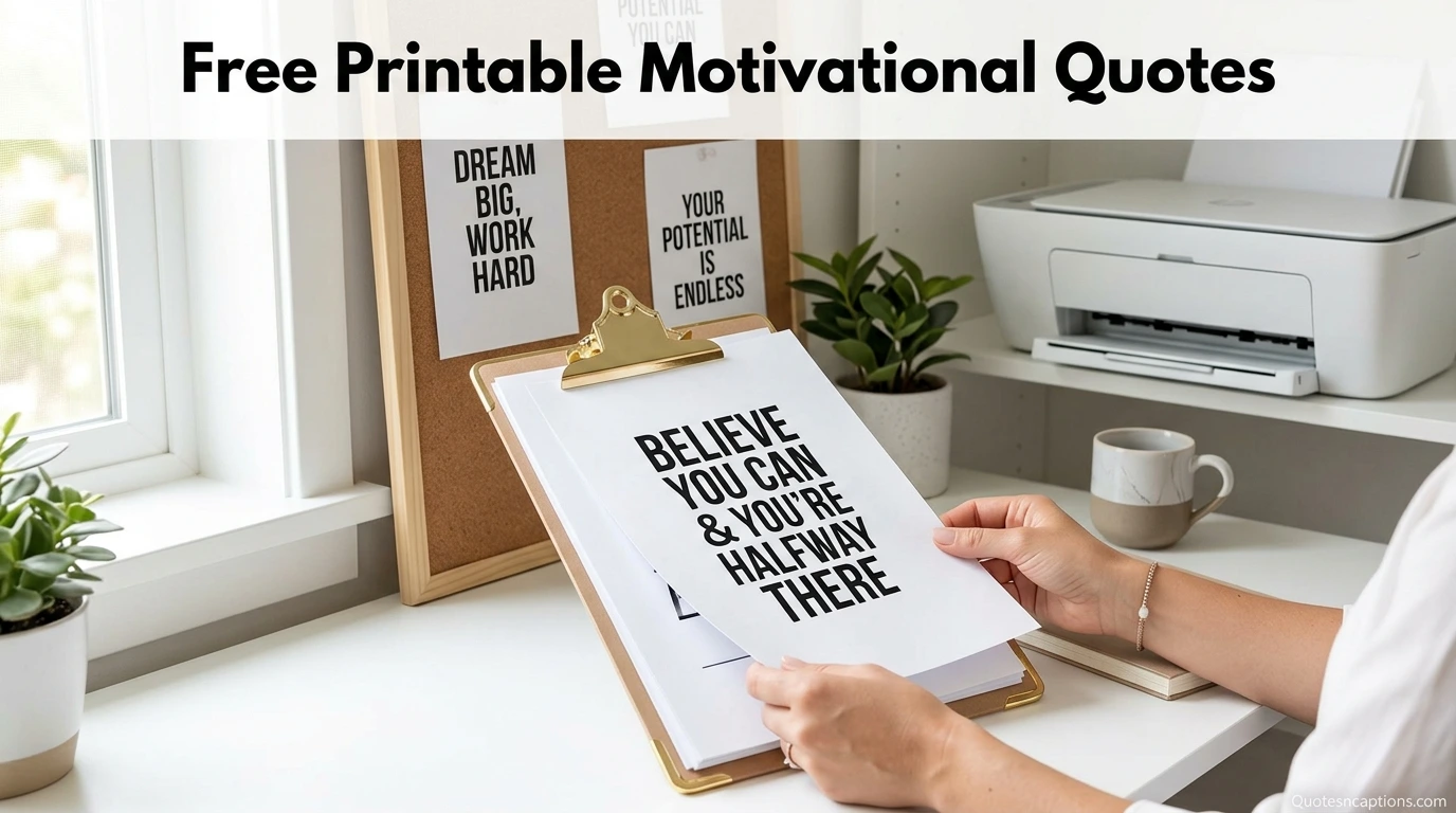 Free Printable Motivational Quotes