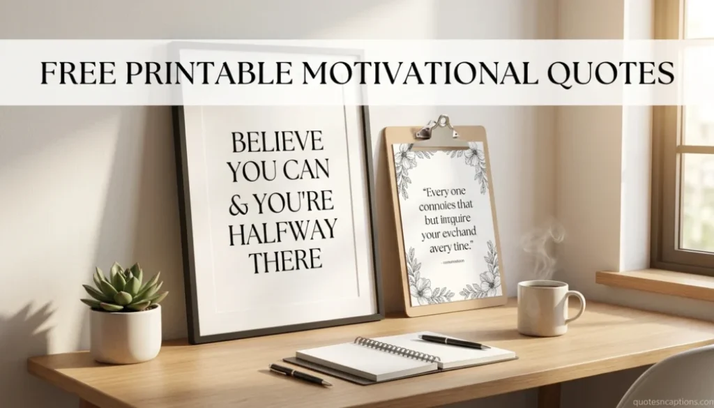 Free Printable Motivational Quotes