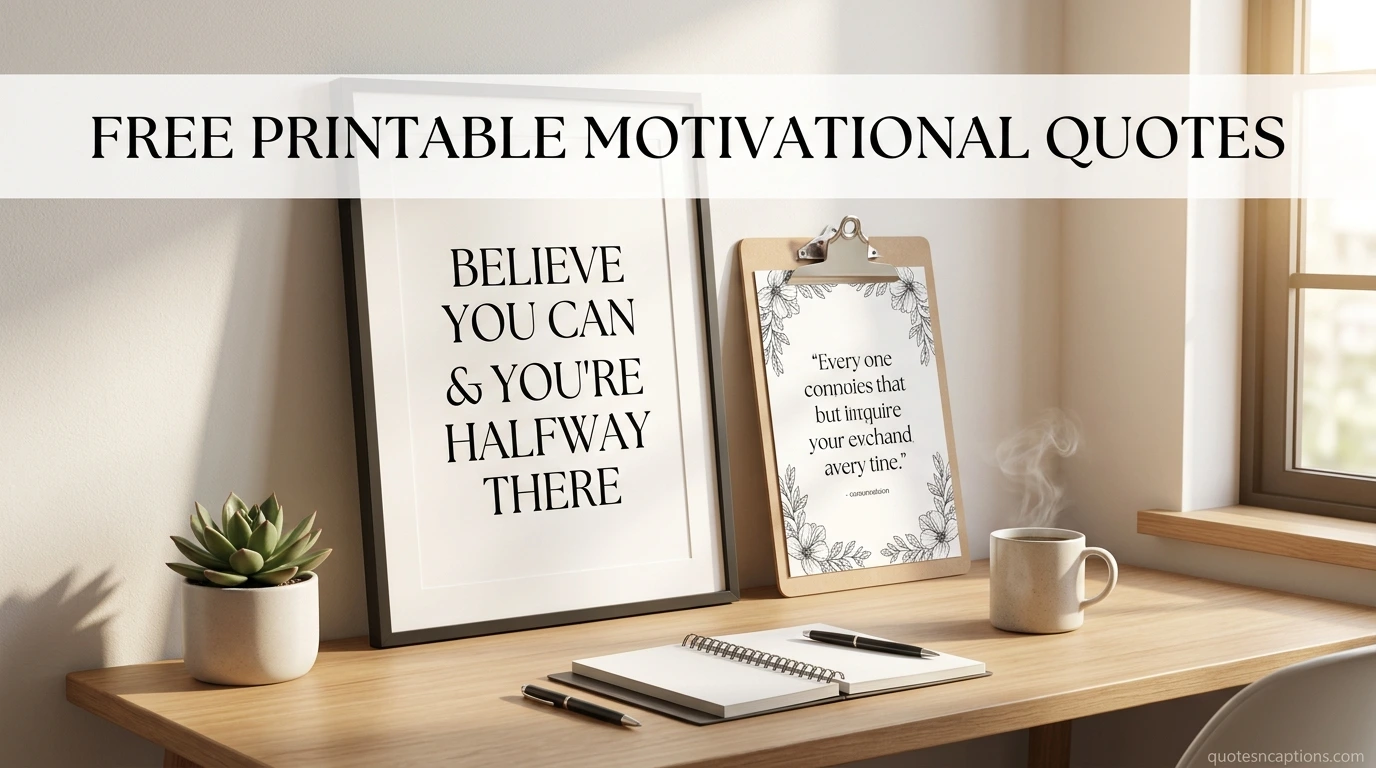 Free Printable Motivational Quotes