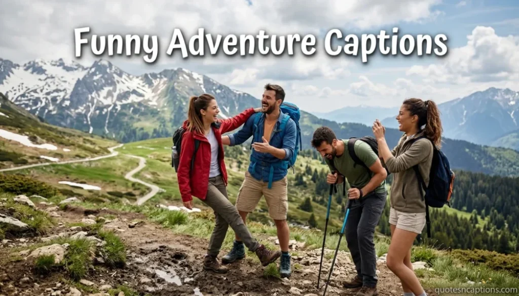 Funny Adventure Captions