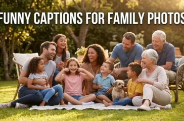 Funny Captions For Family Photos