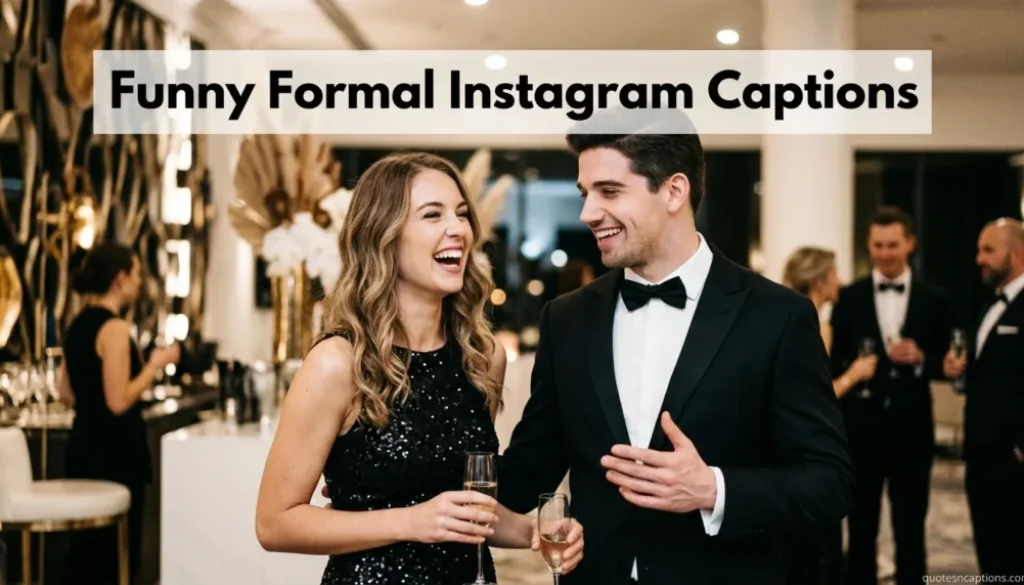Funny Formal Instagram Captions