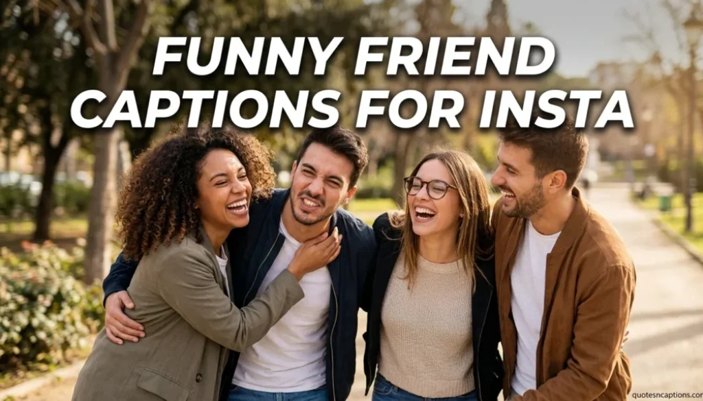 Funny Friend Captions For Insta